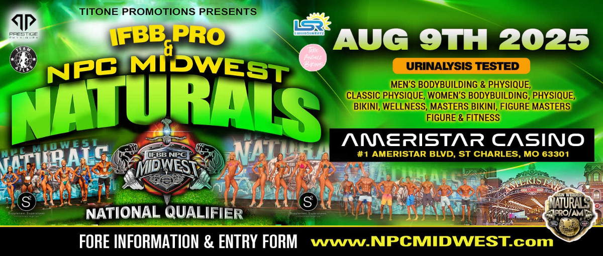 2025 Midwest Naturals Pro - Men's Open Bodybuilding